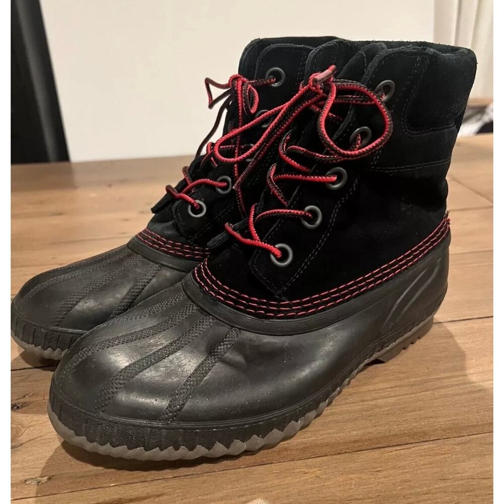 SOREL CHEYANNE Black WINTER WATERPROOF SNOW BOOTS Size 7